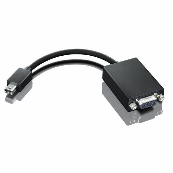 Adapter DisplayPort Mini till VGA Lenovo 0A36536 Svart