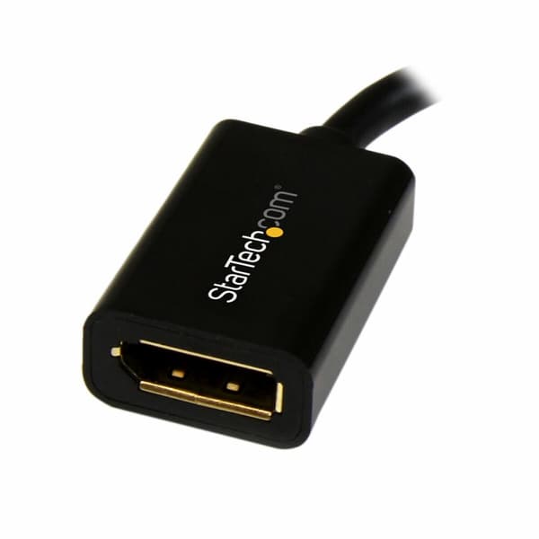 Mini-DisplayPort till DisplayPort-adapter Startech MDP2DPMF6IN Svart