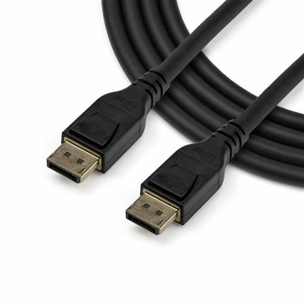 DisplayPort-kabel Startech DP14MM3M             3 m 4K Ultra HD Sort