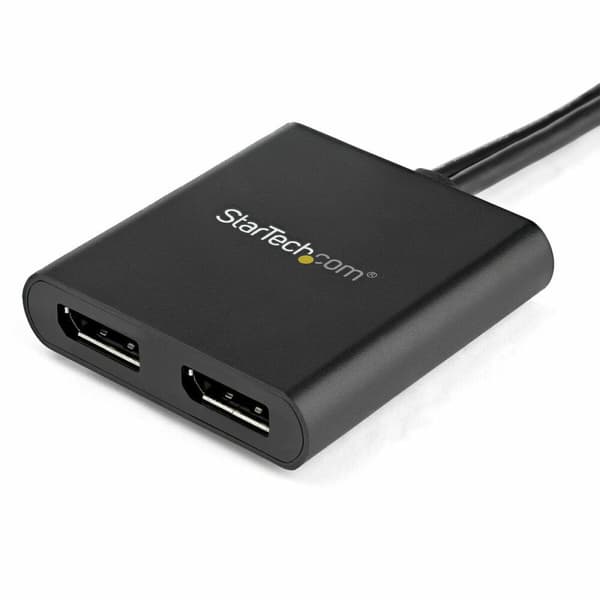 Jakaja DisplayPort Startech MSTDP122DP Musta 4K Ultra HD