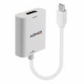 Miniatyrbillede 1 af 2: Mini Display Port til HDMI adapter LINDY 41069 Hvid