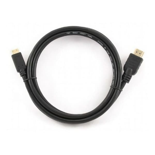 Mini-HDMI til Ethernet kabel GEMBIRD CC-HDMI4C-6 100 Mbps (1,8 m) Sort 1,8 m