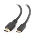 Miniatyrbillede 1 af 2: Mini-HDMI til Ethernet kabel GEMBIRD CC-HDMI4C-6 100 Mbps (1,8 m) Sort 1,8 m
