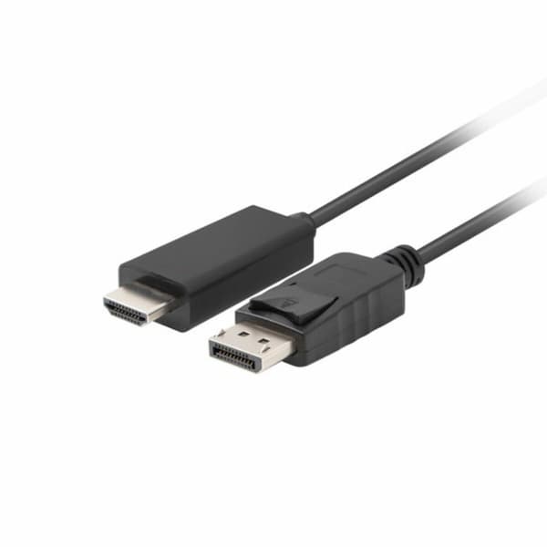 DisplayPort - HDMI-kaapeli Lanberg CA-DPHD-11CC-0018-BK Musta 1,8 m