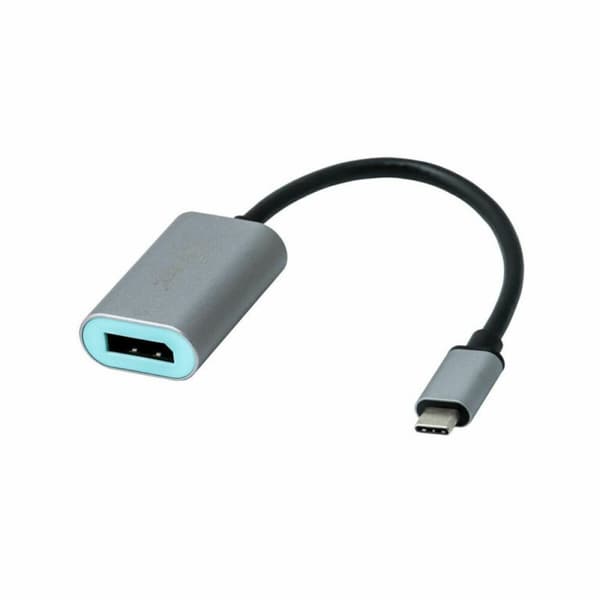 USB C til DisplayPort-adapter i-Tec C31METALDP60HZ 150 cm Grå
