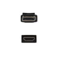 Miniatyrbild 3 av 3: Kabel DisplayPort till HDMI NANOCABLE 10.15.4303 Svart 3 m