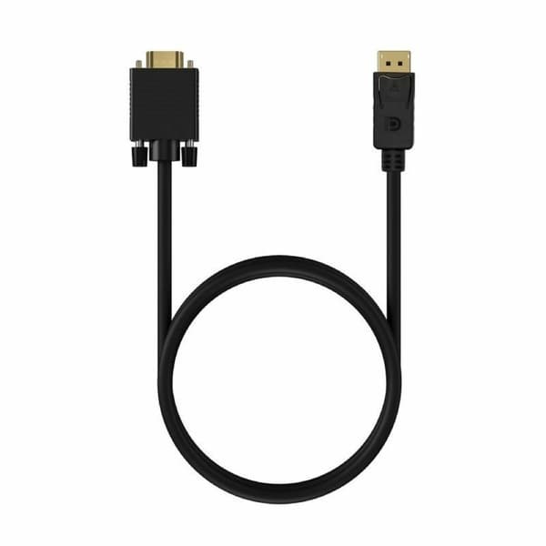 DisplayPort till VGA Adapter Aisens A125-0552 Svart 1 m