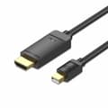 Pikkukuva 1 / 4: Mini DisplayPort - HDMI Adapteri Vention HAHBG Musta 1,5 m