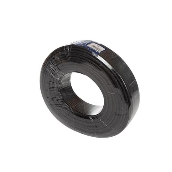 HQ POWER högtalarkabel - 2 x 1,50 mm² - 100 m - svart - för 100V/PA-applikationer