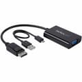 Miniatyrbild 3 av 3: DisplayPort till SVGA Adapter Startech DP2VGAA              Svart