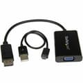 Miniatyrbild 1 av 3: DisplayPort till SVGA Adapter Startech DP2VGAA              Svart