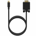 Miniatyrbild 1 av 3: USB-C till DisplayPort Adapter Aisens A109-0692 Svart 80 cm