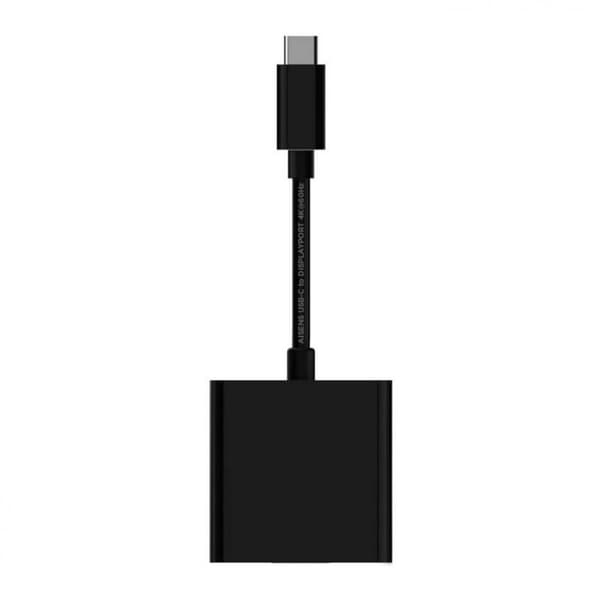 USB-C til DisplayPort-Adapter Aisens A109-0345 15 cm Svart 4K Ultra HD