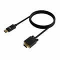Miniatyrbilde 1 av 3: DisplayPort til VGA-adapter Aisens A125-0552 Svart 1 m