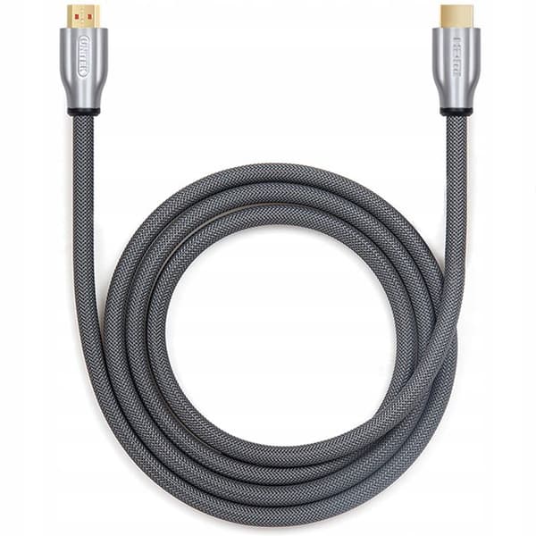 HDMI-kabel - Unitek - Y-C139RGY - 3M - Silver - 4K 60Hz