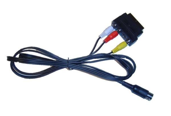 Pc Engine Duo Core Grafx 2m Scartkabel Scart Kabel A/V-signal