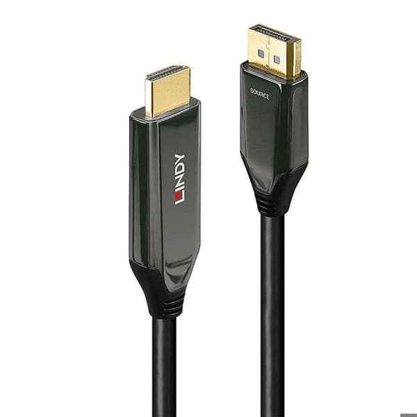 ACTIVE DISPLAYPORT 1.4 TILL HDMI 8K60-KABEL, 1M LINDY