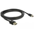Miniatyrbild 2 av 2: DeLOCK 84928, 2 m, Mini DisplayPort, DisplayPort, Hane, Hane, Guld