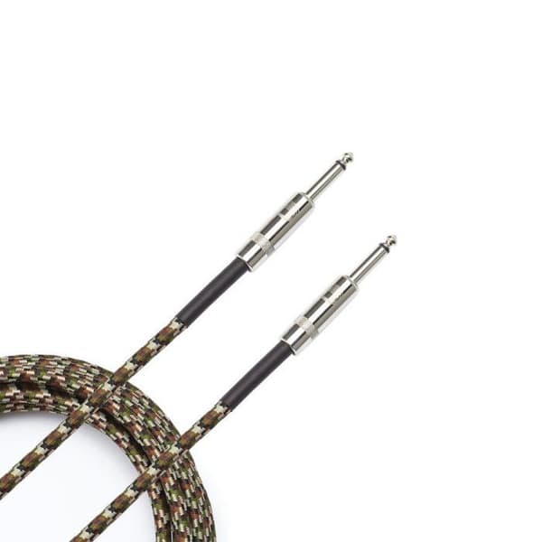 Planet Waves PW-BG-10CF - Flätad instrumentkabel, 3 m - kamouflage