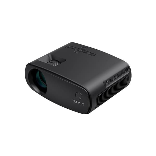 Havit-projektor med 4K-understøttelse og WiFi - Grå