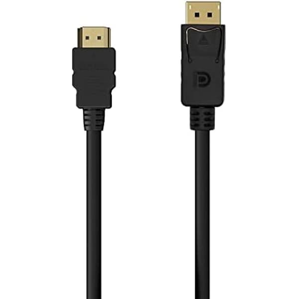DisplayPort till HDMI-omvandlarkabel - AISENS - DP/M-HDMI/M - 1,5 m - Svart