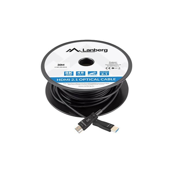 Lanberg V2.1 M/m 8k 60hz 30 M Hdmi-kabel