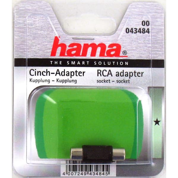 HAMA Adapter RCA - RCA Hona-Hona ST