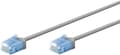 Miniatyrbild 11 av 11: Ultraflexibel patchkabel CAT 6A, slim, U/UTP, grå