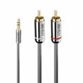 Miniatyrbillede 1 af 2: Lydjack (3,5 mm) til 2 RCA-kabel LINDY 35333