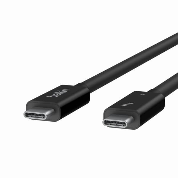 Belkin INZ002bt2MBK 2 m 40 Gbit/s Svart