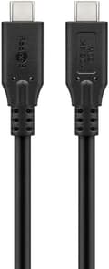 Miniatyrbild 8 av 11: USB-C™-kabel, USB 3.2, 60 W, 10 Gbit/s, Power Delivery, 1 m