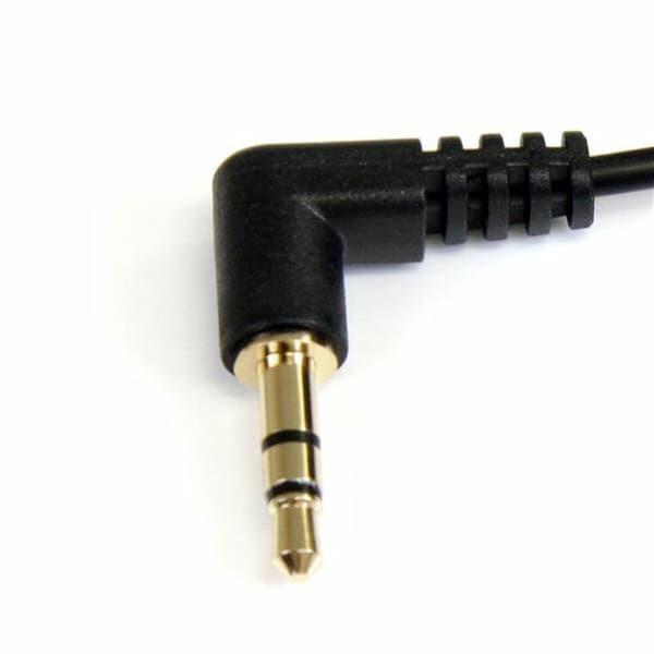Ljudkabel Jack (3,5 mm) Startech MU3MMS2RA            0,9 m Svart