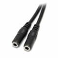 Miniatyrbild 3 av 3: Audio Jack Adapter Startech MUY1MFFS             Svart 0,2 m