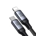 Miniatyrbild 2 av 6: 2in1 Speedy Series USB-C - USB-C / iPhone Lightning-kabel 100W 1,5m svart