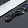 Miniatyrbillede 4 af 6: Kabel til iPhone MFI USB-C - Lightning 30W 3A 1,2m sort