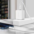 Miniatyrbillede 6 af 6: Kabel til iPhone MFI USB-C - Lightning 30W 3A 1,2m sort