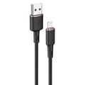 Pikkukuva 1 / 6: Kaapeli iPhone MFI USB:lle - Lightning 2.4A 1.2m musta