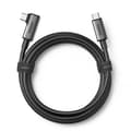 Pikkukuva 1 / 6: Kulma USB-C-kaapeli, joka tukee Oculus Quest 2 VR -laseja 60 W 5m musta