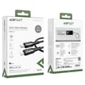 Miniatyrbillede 5 af 6: MFI kabel til iPhone USB-C - Lightning 30W 3A 1,8m sort