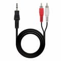 Miniatyrbillede 2 af 6: Jack-kabel NANOCABLE 10.24.0310 10 m Han-stik RCA x 2