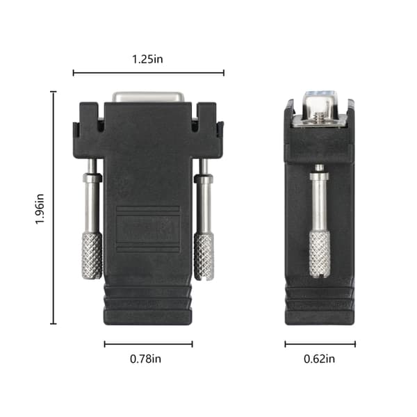 VGA-Adapter Vga till nätverkskontakt RJ45