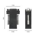 Miniatyrbilde 3 av 6: VGA-adapter Vga til nettverkskontakt RJ45