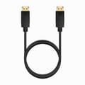 Miniatyrbillede 3 af 3: DisplayPort-kabel Aisens A124-0738 Sort 1 m 4K Ultra HD