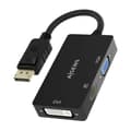 Miniatyrbillede 2 af 4: DisplayPort til VGA/HDMI/DVI-D-adapter Aisens A125-0861 Sort
