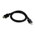Miniatyrbillede 2 af 3: HDMI-kabel GEMBIRD CC-HDMI4L 3D (1 m) Sort 1 m