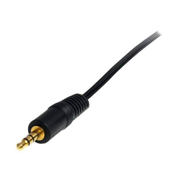 STARTECH stereoljudkabel - 3,5 mm hane till 2 x RCA hane - 92 cm - Svart