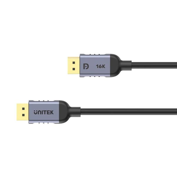UNITEK C1626GY01-3M DisplayPort 2.1 Sort