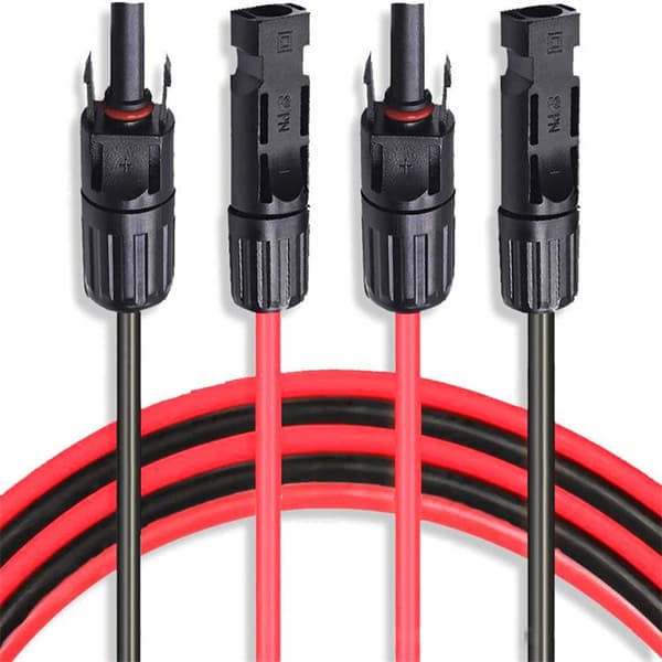 INF Solcelle forlængerkabel med MC4 stik - 4mm² 1 m