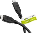 Miniatyrbild 1 av 10: USB-C™-kabel, USB 3.2, 60 W, 5 Gbit/s, Power Delivery, 2 m