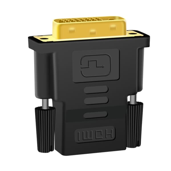 HDMI-adapter DVI-D han til HDMI hun til digital tilslutning